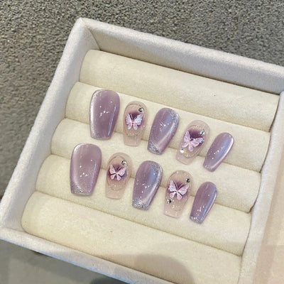 Butterfly Acrylic Press-Ons for Every Occasion-5