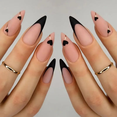 Chic Almond Press-On Nails-44