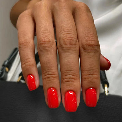 Glossy Acrylic Press On Nails-64