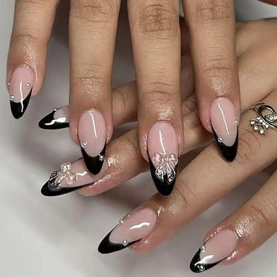 Chic Almond Press-On Nails-64